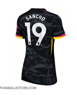 Günstige Chelsea Jadon Sancho #19 3rd trikot Damen 2024-25 Kurzarm